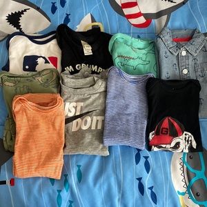 Singlets / Bodysuits / 9 Pieces / Boys